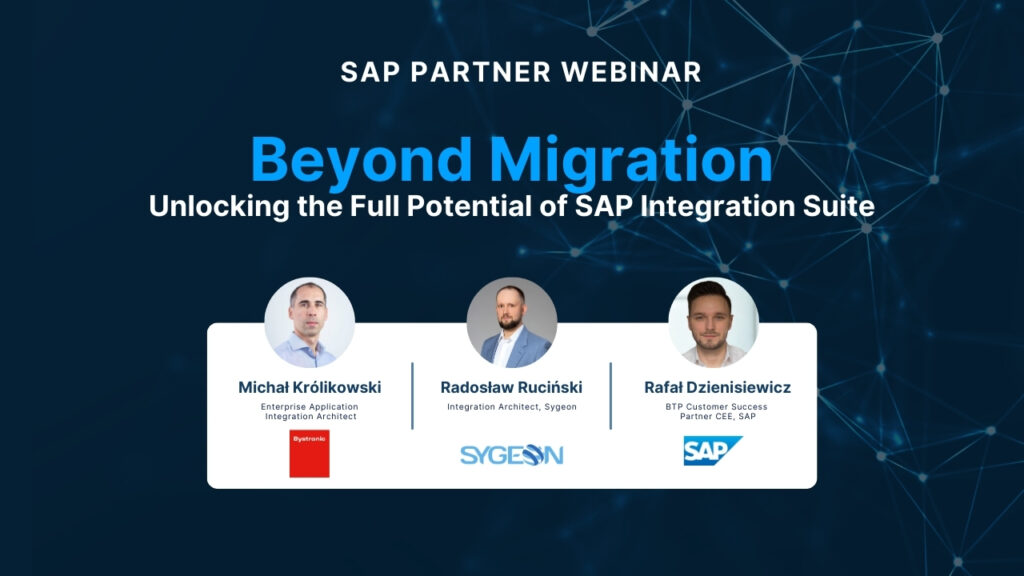 Webinar - SAP Integration Suite