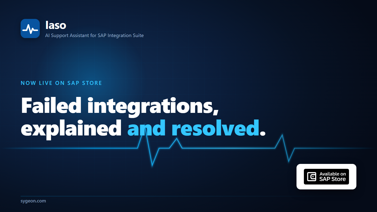 Iaso is live on SAP Store: AI support for SAP Integration Suite
